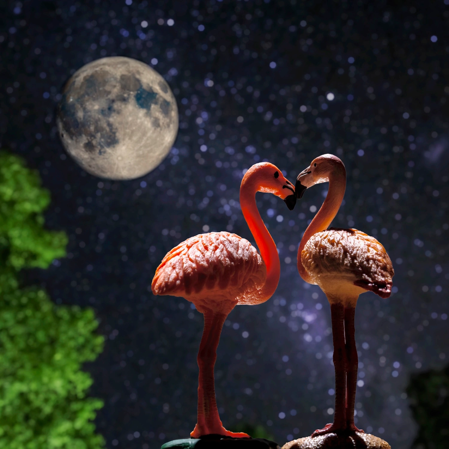 Cosmos & Myth Flamingos fine art animal photography series 2025