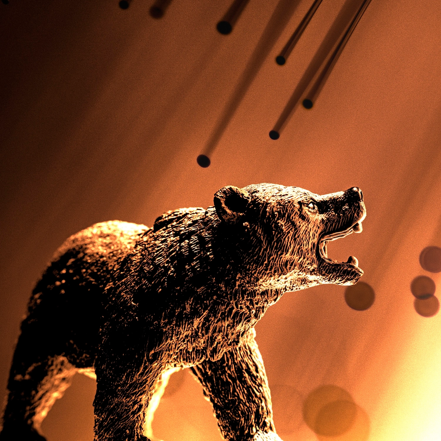 Cosmos & Myth Grizzly bear fine art animal photography series 2025