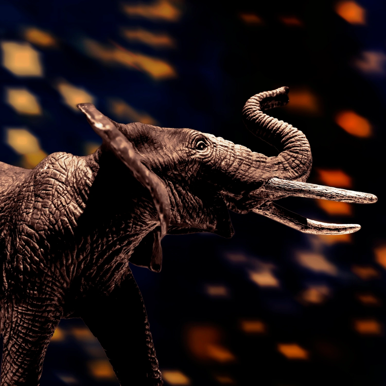 Cosmos & Myth The Elephant fine art animal photography series 2025