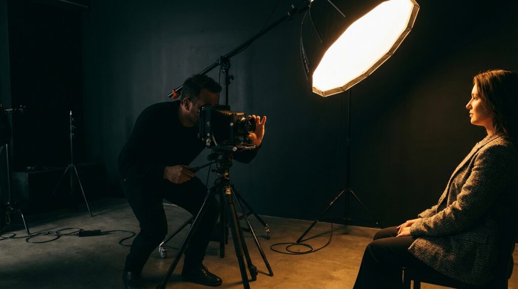 Profesionalni fotograf u studijskom okruženju - ADStudio Aleksandar Damnjanović